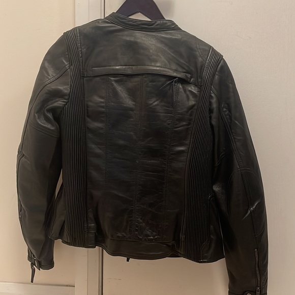 First Manufacturing co leather motorcycle jacket - Picture 5 of 8